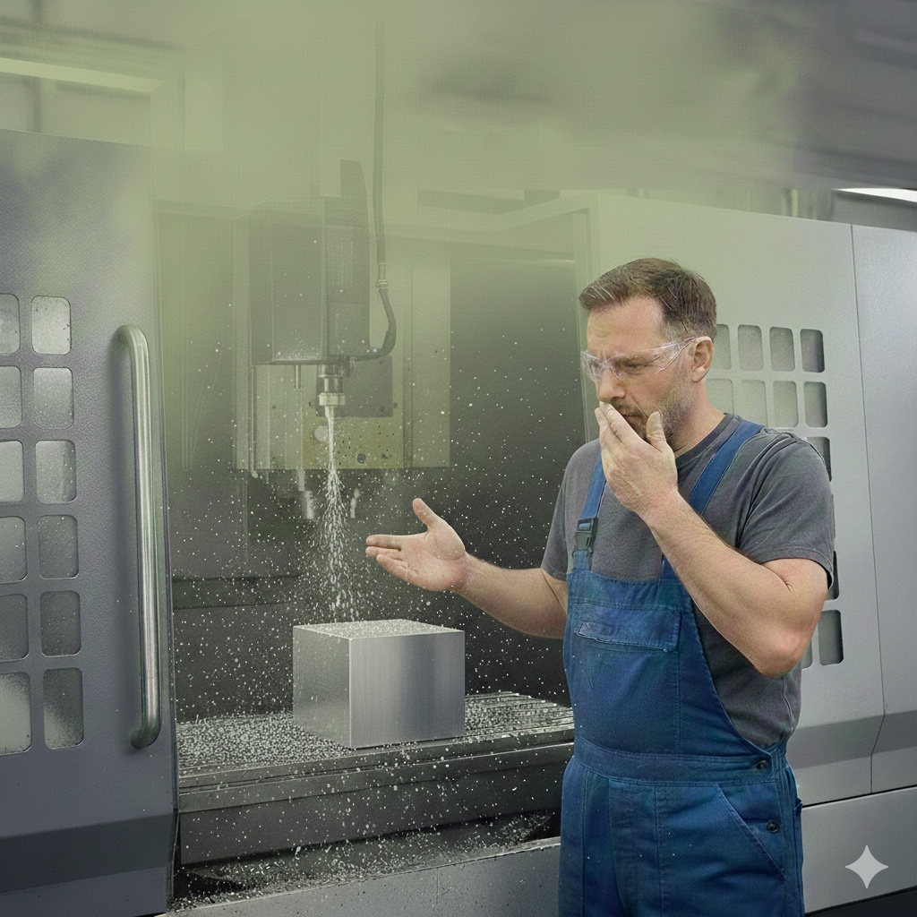 Der Kühlschmierstoff stinkt