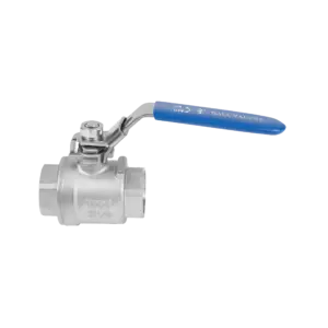 Robinet cu bilă din oțel inoxidabil, cu 2 căi