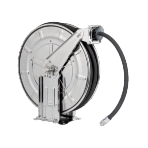 Automatischer Schlauchaufroller, Zentralanschluss rechts